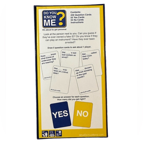 Do You Know Me? Card Game - Picture 4 of 4